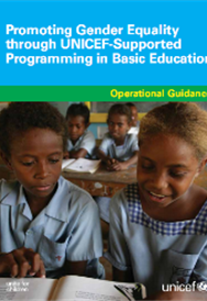 Promoting Gender Equality  through UNICEF - Support  Programming in Basic Education 